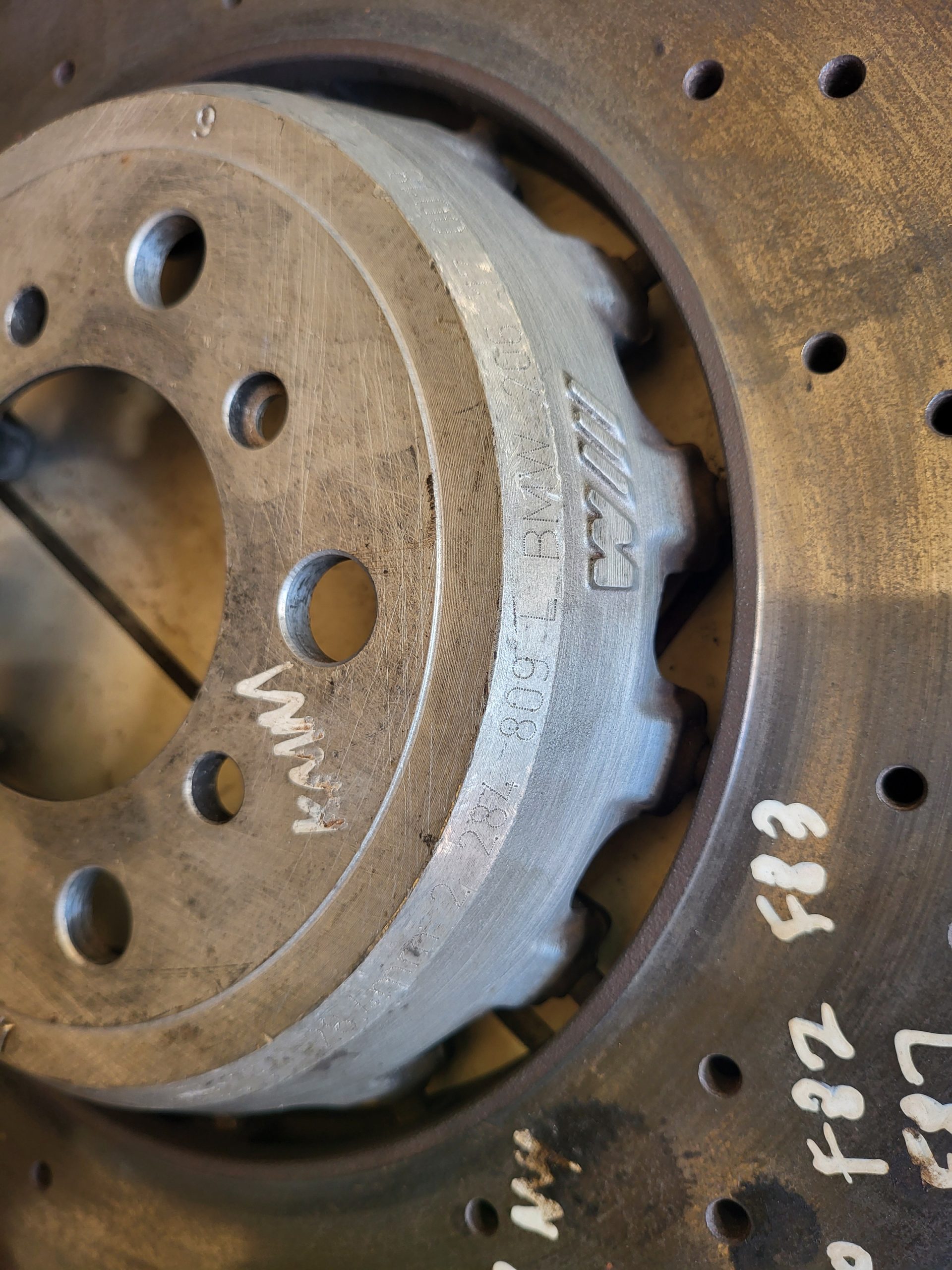 BMW front left 380x30mm brake disc M2 M3 M4 F80 F82 F83 F87