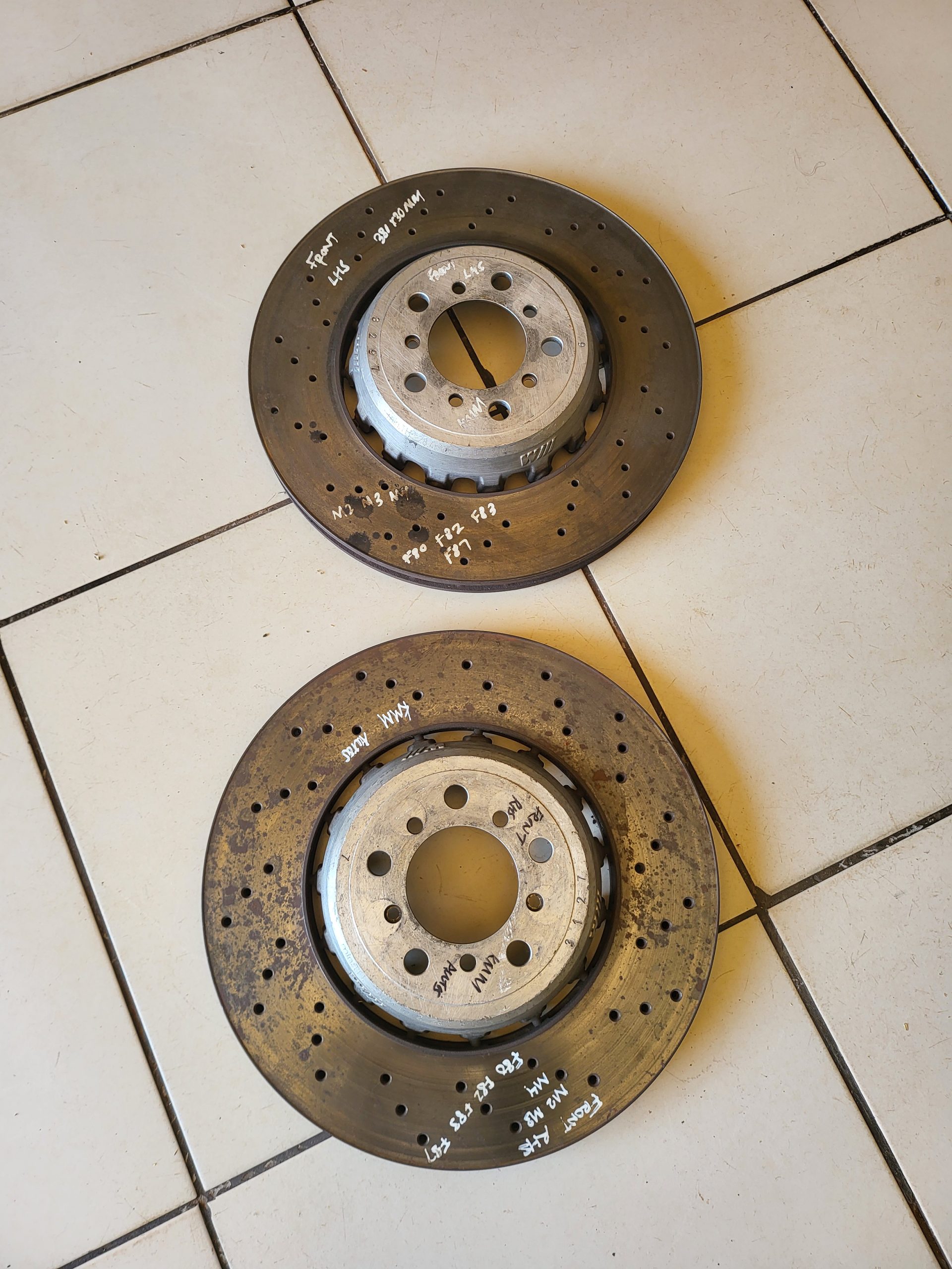 BMW front left 380x30mm brake disc M2 M3 M4 F80 F82 F83 F87