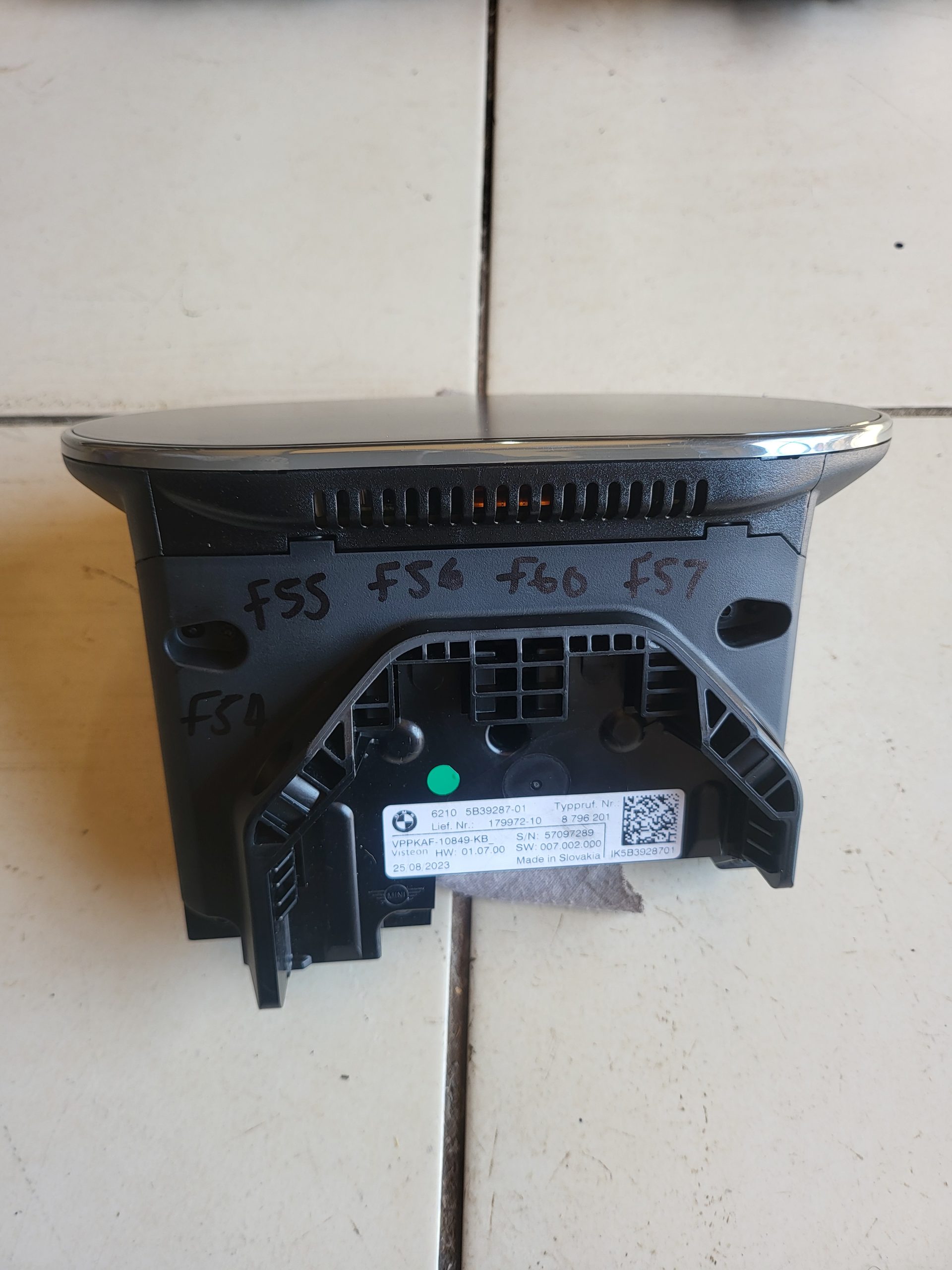 MINI Instrument Cluster 5B39287-01