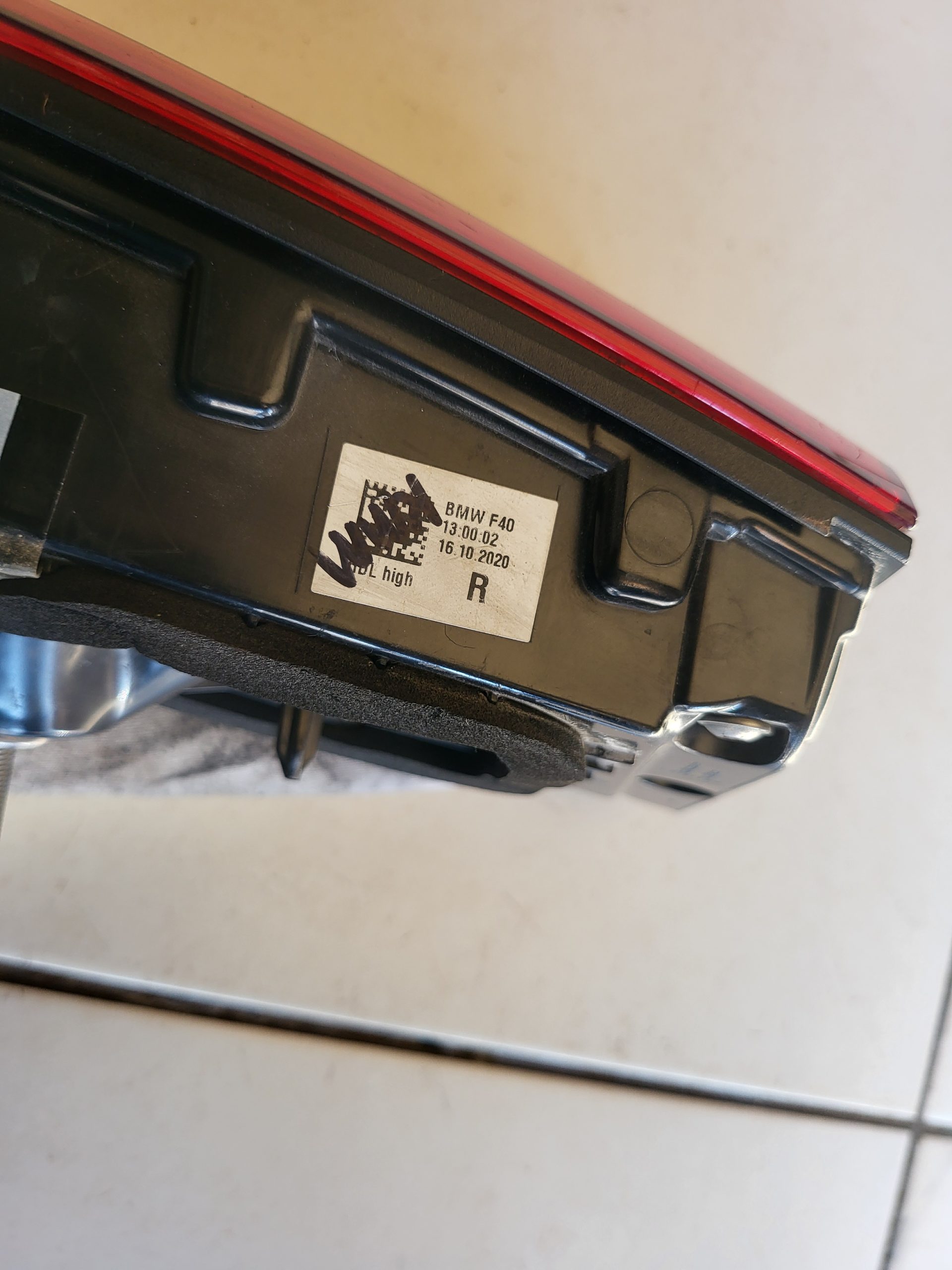 BMW F40 1 Series LED tail light 2019 2020 2021 2022